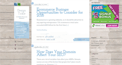 Desktop Screenshot of designtickle.com